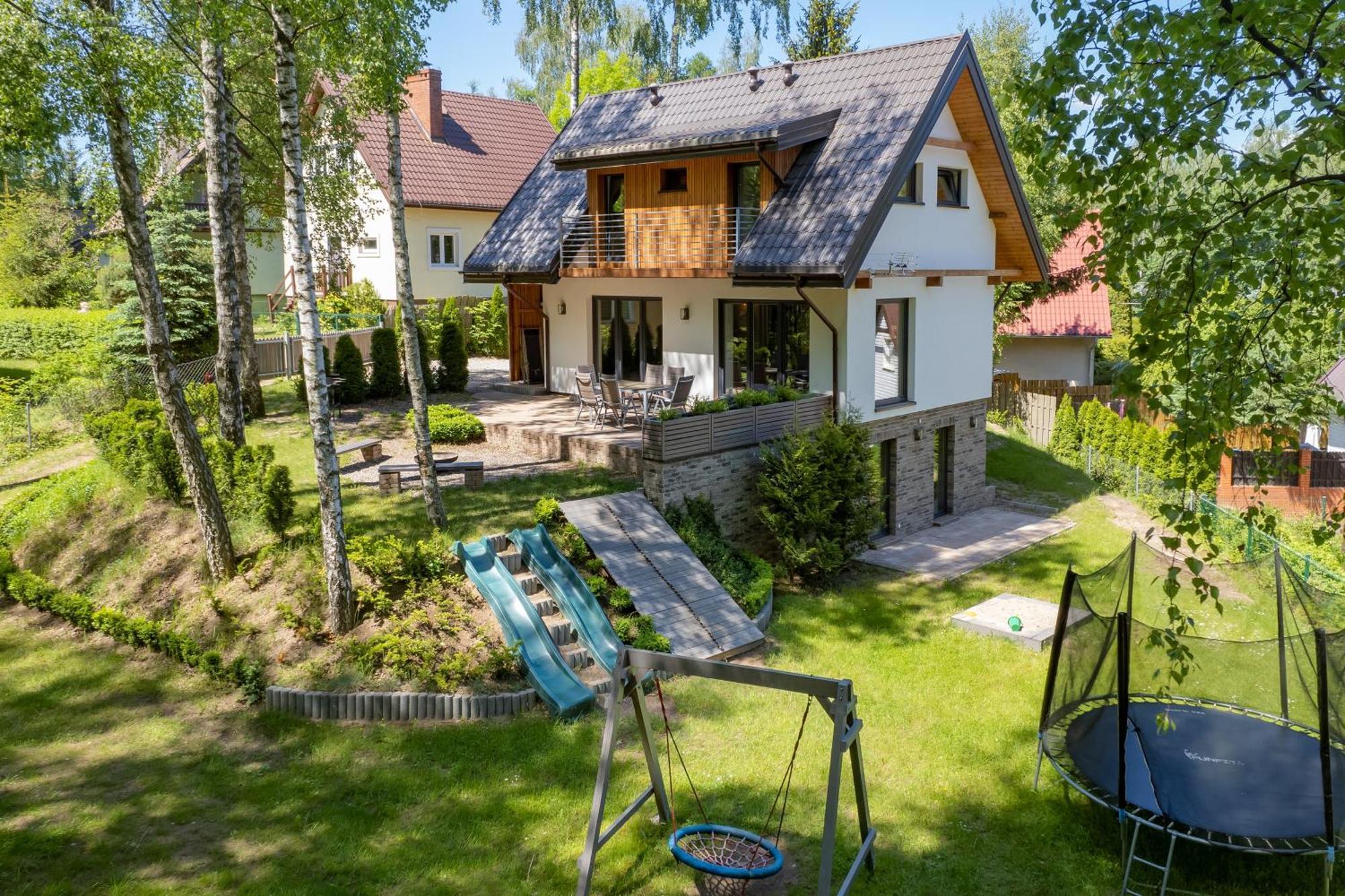 Mazursko - Komfortowe Domy 8 Osobowe Nad Jeziorem, Balia Lub Sauna Kretowiny Eksteriør billede